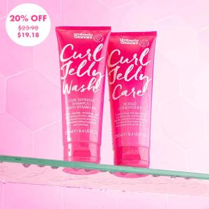 شامبو العنايه بالشعر المجعد مع البلسم