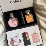 ✨🌟 تألقي برفاهية مع بكج* *Chanel شانيل الفخم 3 في 1!*🌟✨