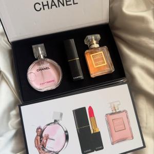 ✨🌟 تألقي برفاهية مع بكج* *Chanel شانيل الفخم 3 في 1!*🌟✨